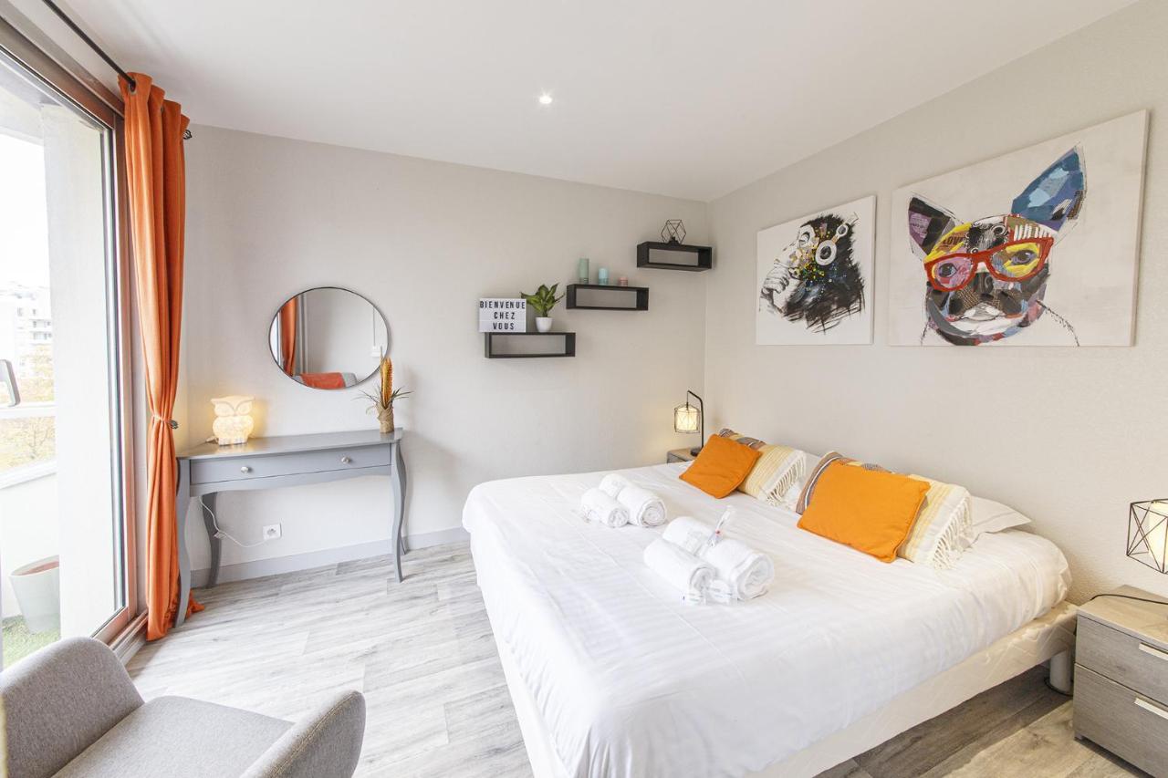 Chic Appartement Vue Sur Parc Au Calme Angers Bagian luar foto