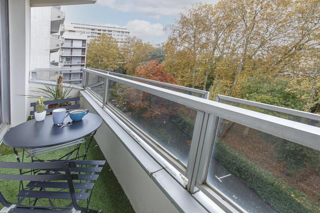 Chic Appartement Vue Sur Parc Au Calme Angers Bagian luar foto